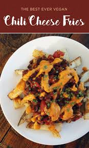Vegan Chili Cheese Fries Spartan Life Recipe Vegan Chili Cheese Fries Chili Cheese Fries