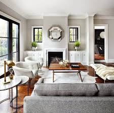 Neutral Tones And Clean Lines For Contemporary Living Living Room Grey Living Decor Living Room Designs