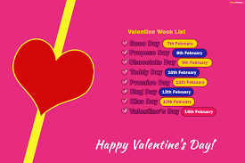 The duration calculator calculates the number of days, months and years between two dates. Valentine Week List 2022 Happy Valentine Day Week List 2022 February