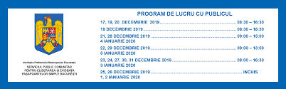 În cazul în care aveți întrebări privind cat e alocatia in romania, ce acte sunt necesare pentru alocația pentru copii în românia și ce prevede întreaga procedură, oricînd ne puteți apela, iar consultanții noștri vor fi întotdeauna bucuroși să vă răspundă la toate întrebările. Program Pasapoarte 17 Decembrie 5 Ianuarie Plaza Romania Ienjoyplazaromania