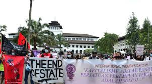 The first women's day was observed in usa in 1909, after a declaration was made by the socialist party of america. 9klseatzcptp1m