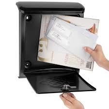 Maybe you would like to learn more about one of these? Architectural Mailboxes 2697b Bordeaux Locking Black Wall Mount Mailbox S Buy Online At Best Price In Uae Amazon Ae