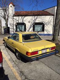 Image result for Mimosa Yellow 1981 Mercedes