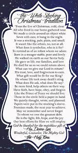 White Stocking Christmas Tradition Yw Christmas Lesson What Will You Give Christ For Christmas Reaso Christmas Lesson Christmas Devotional Christmas Poems