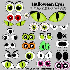 Halloween Clip Art Spooky Eye Spooky Eyes Clip Art Halloween Eyes Halloween Doodle Halloween Eyeballs