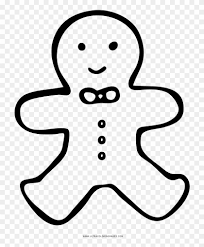 Do you know gingerbread man coloring pages? Gingerbread Man Coloring Page Line Art Clipart 928811 Pikpng
