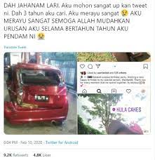 Apa perlu buat jika kereta total lost. Kereta Total Loss Kawan Yang Pinjam Pun Lesap Dia Hubungi Keluarga Saya Berjanji Akan Tanggung Segala Kos Viral Mstar