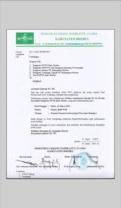 Surat rekomendasi dari pr nu desabuaran. Contoh Surat Undangan Mwc Nu Studi Indonesia