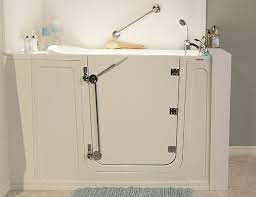 The tall tub style baths allow you to take a soothing bath (or a shower) in a sitting position. Premier Care Walk In Tubs Seniortubs Com