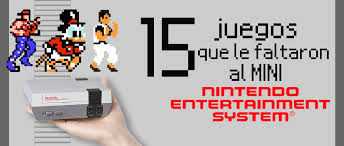 Juegos nintendo mini classic : 15 Juegos Que Le Faltaron Al Mini Nes Atomix