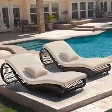 Alcee resin wicker chaise lounge chair. Viera Lounger 2 Pack Poolside Decor Outdoor Wicker Chaise Lounge Poolside Furniture