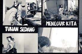 Mencintai kamu, sama juga di dalam pernjara. Lirik Lagu Tuhan Sedang Menegur Kita Slank