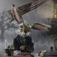 He repeatedly offers alice a cup of tea, but distractedly pulls the cup out of her reach or takes it from her hands just as she is about to drink. Thackery Earwicket Photo The March Hare Alice In Wonderland Characters Alice In Wonderland Rabbit Alice In Wonderland