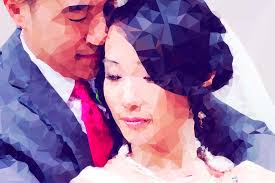 Bespoke Geometric Wedding Portraits