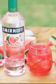 Watermelon Smash Smirnoff Watermelon Watermelon Vodka Drinks