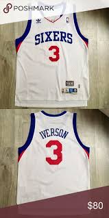 Men's mitchell & ness allen iverson black philadelphia. Adidas Allen Iverson Philadelphia 76ers Nba Jersey Allen Iverson Philadelphia 76ers Adidas Shirt