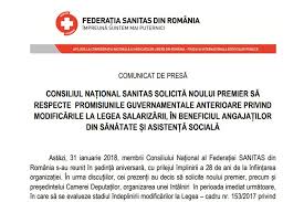 Legea salarizarii este mai mult decat un cadru legislativ pentru actul salarizarii in romania, aceasta lege reprezentand o una dintre principalele noutati aduse de legea salarizarii vizeaza majorarea salariului minim. Comunicat De PresÄƒ Consiliul NaÈ›ional Sanitas SolicitÄƒ Noului Premier SÄƒ Respecte Promisiunile Guvernamentale Anterioare Privind ModificÄƒrile La Legea SalarizÄƒrii In Beneficiul AngajaÈ›ilor Din SÄƒnÄƒtate È™i AsistenÈ›Äƒ SocialÄƒ Sanitas ConstanÈ›a