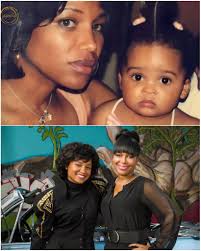 Michel'le and her daughter 🤗💕