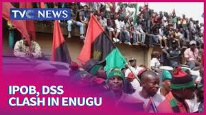 The leader of ipob, mazi nnamdi kanu to unveil new biafra security known as eastern security network. Ipob Dss Clash In Enugu Youtube