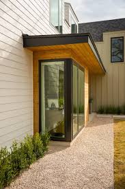 Front Windows And Gravel Pathway Front Porch Design Porch Design House Extension Design