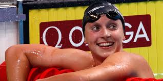 Katie ledecky is the most prominent woman in u.s. Swimming