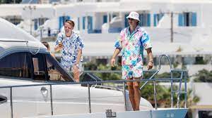 Borussia dortmund striker erling haaland has shot down reports of him spending £430,000 at a restaurant in mykonos. Haaland Relaxes In The Mykonos Sun Sports Finding