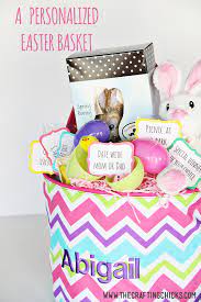 Up the ante with a personalized easter basket featuring your kids' names, and they'll. A Personalized Easter Basket
