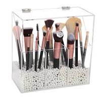 Amazon.com: Vevitts Acrylic Makeup Brush Holder, Clear ...