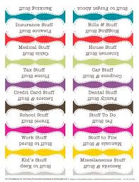 Pin By Simply Organized On Office Organization Organizing Labels Printable Labels File Folder Labels