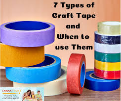 7 Types Of Craft Tape And When To Use Them Who Knew All The Options You Have When It Comes To Tape I Mean Who Reall Tape Crafts Types Of Craft
