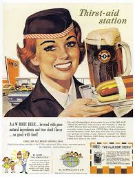 A W Soda Root Beer 1967 Refrigerator Tool Box Magnet Man Cave Gift Card Insert Vintage Ads Root Beer Old Advertisements