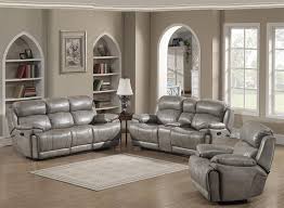 Rated 2 out of 5 stars. Grey Leather Gel Manual Recliner Living Room Set 3pcs Ac Pacific Estella Estella 3pc Set