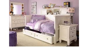 Description:the upholstered day bed is a stylish and functional piece for your home. Belmar White 7 Pc Daybed Bedroom Bookcase
