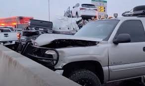 The tx state rep from ft worth said the express lanes, where this occurred, weren't salted. Yph49ybf6z7yzm