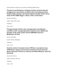 Biaya logistik yang tinggi menyebabkan calon legislatif juga harus mengeluarkan modal yang tidak sedikit untuk menjadi. Pengembangan Strategi Responsi Kritis Dalam