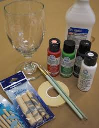 Painting Glassware 101 Plaid Enterprises Painting Glassware Glass Painting Painted Wine Glasses