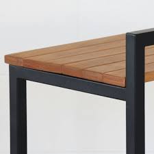 Detail Of Our Box Barstool With Australian Spotted Gum Timber Seat And Steel Frame Powdercoated In Dulux Manne Cafe Furniture Furniture Commercial Furniture