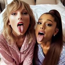 Taylor Swift & Ariana Grande 😍 . . . . . . . . . Taylor Swift and Ariana  Grande represent a dynamic generation of pop music superstars who have  revolutionized the