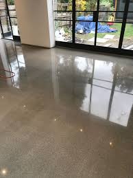 Hi Sheen On This Concrete Overlay Concrete Concrete Floors Polish Floor