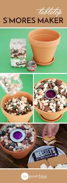 How To Make S Mores Without A Campfire Smores Fun To Be One Diy Table Top