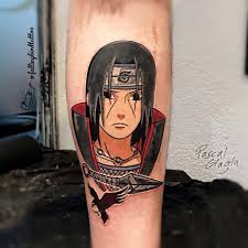 Naruto Watercolour Watercolor Aquarell Tattoo Wanna Do Vorlagen Konoha Sasuke Anbu Einheit Naruto Tattoo Anime Tattoos Nerd Tattoo