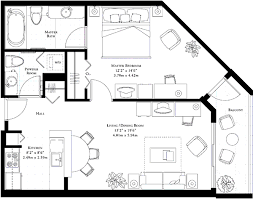 One Bedroom One Floor Apartment Floor Plans No Half Bath Walk In Closet Apartment Floor Plans Living Room Floor Plans Floor Plans