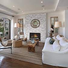 Cast stone is a very popular material for fireplaces because of its finish. 7 Tips For A Pro Looking Diy Stacked Stone Fireplace Installation