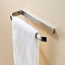 Towel rack designed to hold two fingertip towels and spaces them apart to help… Bigbig Home Hand Towel Ring Brushed Nickel Premium Brass Towel Holder Hand Towel Hanger Bathroom Accessories Contemporary Hotel Modern Style Wall Mount Buy Online In Antigua And Barbuda At Antigua Desertcart Com Productid