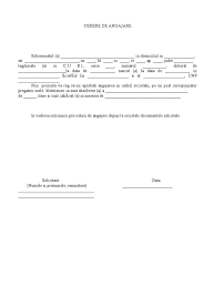 Maybe you would like to learn more about one of these? Cerere De Angajare Cerere De Angajare Model Util Parte Importanta A Dosarului In Cazul Unei Noi Angajari