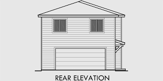 A mud room with laundry facilities separates the garage from the rest of the house. Duplex House Plans Apartment Over Garage Adu Floor Plans D 569