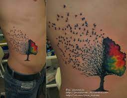 Birds Tree Tree Tattoo Designs Tree With Birds Tattoo Watercolor Tattoo Tree
