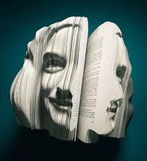 Wrtiien Portraits Anne Frank By Markus Ravenhorst And Maarten Reynen Of Etcetera For Dutch Book Week Book Sculpture Art Paper Art