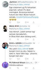 Check spelling or type a new query. Aku Dah La Belum Kahwin Lepas Kes Pu Abu Berlaku Makin Tipis La Komen Nakal Pu Rahmat Di Twitter Dapat Respons Ramai Gempak