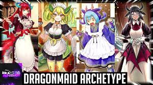 Yu-Gi-Oh! - Dragonmaid Archetype - YouTube